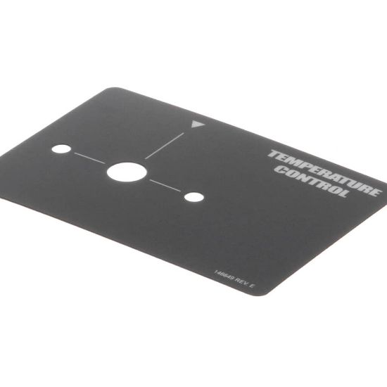 Picture of Groen Overlay For Gas Braising Pan Control Box Part# 146649