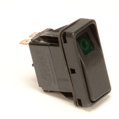 Picture of Groen Power Switch Recessed R Ocker Green Indicator L Part# 155548