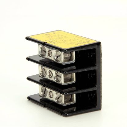 Picture of Groen Terminal Block 3-Pole 17 5 Amp Part# Z002577
