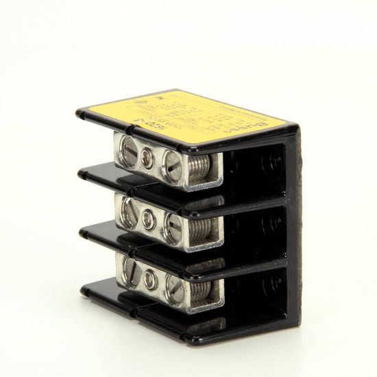 Picture of Groen Terminal Block 3-Pole 17 5 Amp Part# Z002577