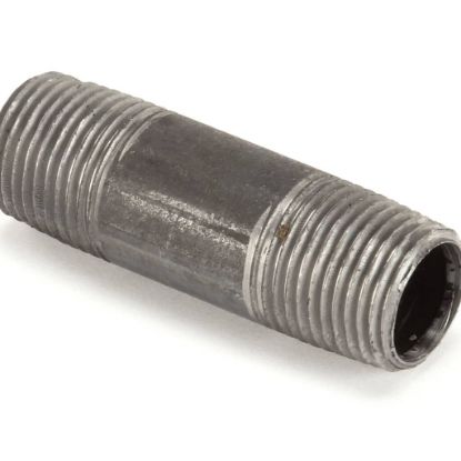 Picture of Groen Nipple Blk 1/2 Npt X 2-1 /2 Long Part# Z005552