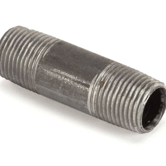 Picture of Groen Nipple Blk 1/2 Npt X 2-1 /2 Long Part# Z005552