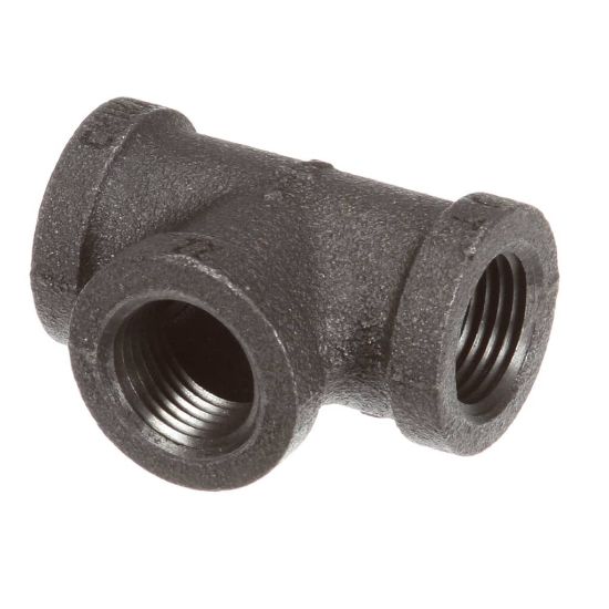 Picture of Groen Tee 1/2 Npt Black Iron Part# Z008772