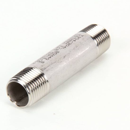 Picture of Groen Nipple 304 1/2-Inch Npt X 3- 1/2 Long Part# Z009816
