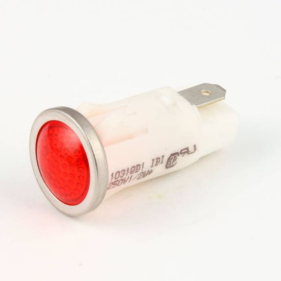 Picture of Groen Signal Light 1/2-Inch Red 250V Part# Z016028