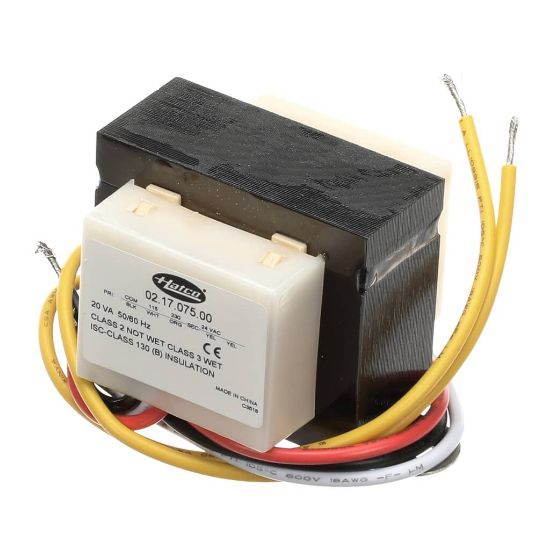 Picture of Hatco Trans 24Vsec:230pri 20Va Ce Part# 02.17.075.00