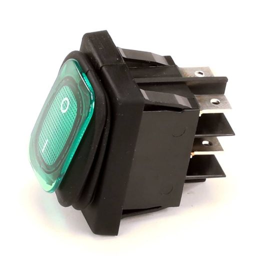Picture of Hatco Switch,roc,dpst,125v,green Part# 02.19.239.00