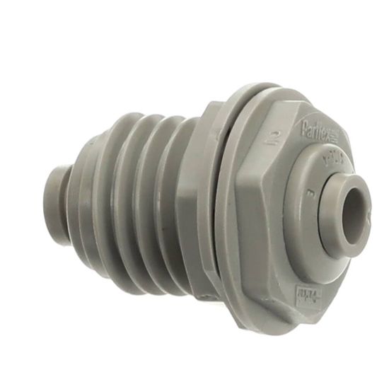 Picture of Hatco 1/4" Push On Bulkhead Union Part# 03.40.153.00