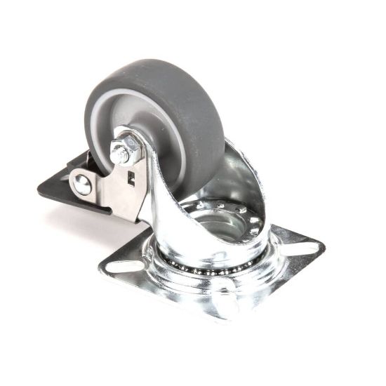 Picture of Hatco 2Dia 3Clearance Caster W/brake Part# 04.17.733.00