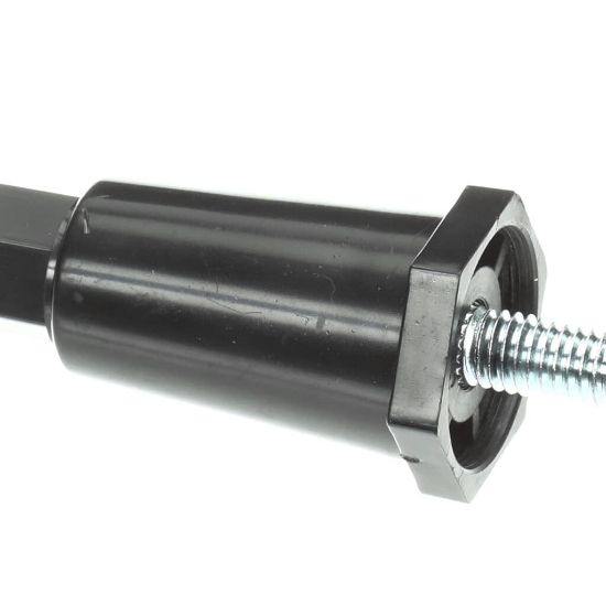 Picture of Hatco Leg 2-1/2" Black Plastic Adj. Part# 05.30.040.00