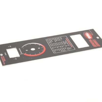 Picture of Hatco Hdw Control Face Plate Part# 07.01.179.00