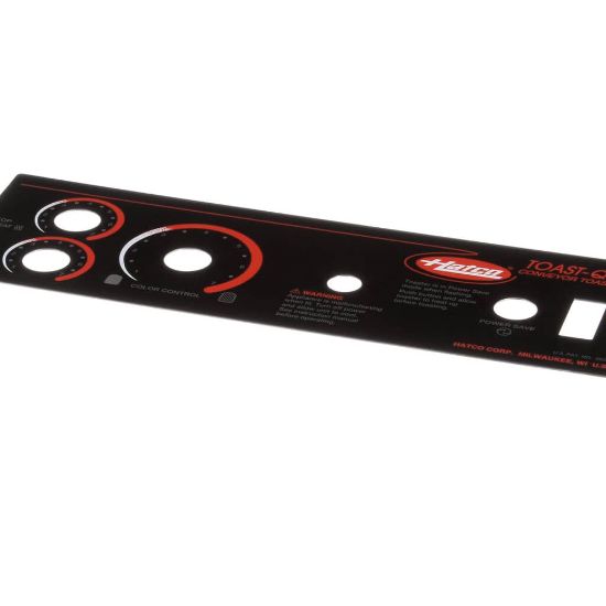 Picture of Hatco Control Plate,tq Standard Part# 07.01.255.00