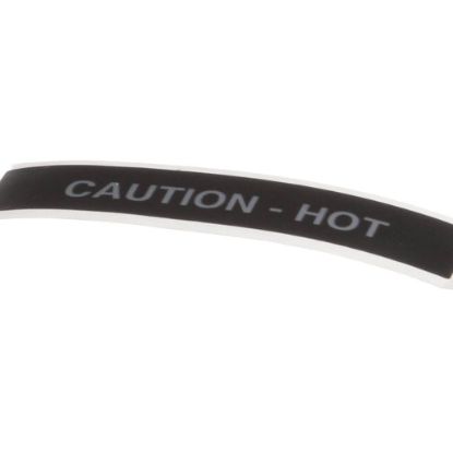 Picture of Hatco Caution Hot Label Part# 07.03.018.00