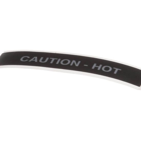 Picture of Hatco Caution Hot Label Part# 07.03.018.00