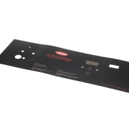 Picture of Hatco Control Panel Decal Fdwd Part# 07.03.540.00