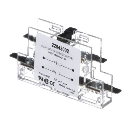 Picture of Heatcraft Contactor Aux Switch For 50-90A Hartland Part# 22543002