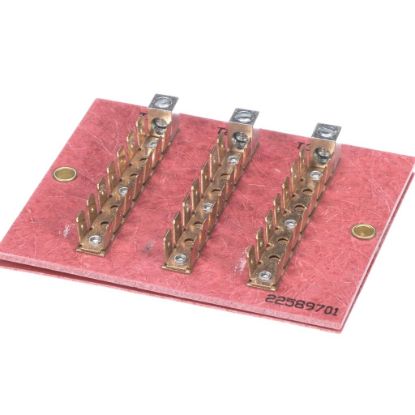 Picture of Heatcraft 3 Pole Terminal Block Part# 22589701