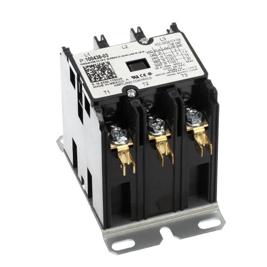 Picture of Heatcraft 24V(460v) 25Amp 3P Contactor Part# 95M57
