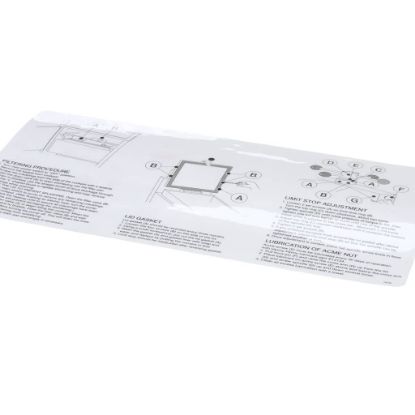 Picture of Henny Penny Label-filter Instruction Part# 16182