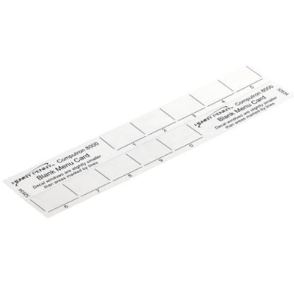Picture of Henny Penny Menu Card-c8000 Blank Part# 32634