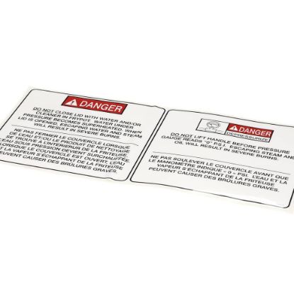 Picture of Henny Penny Label-operational Haz Eng/fr Part# 71901