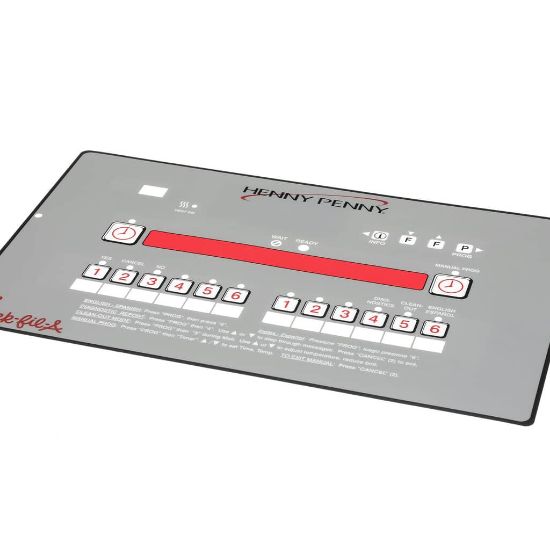 Picture of Henny Penny Decal-cfe4xx Control Part# 92414