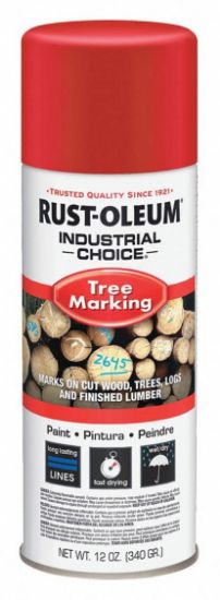 Picture of Rust-Oleum® Tree Marking Paint  Red 12 Oz. Part# - 306516