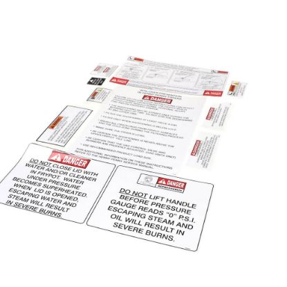 Picture of Henny Penny Pfe 590 Label Kit Part# 97347