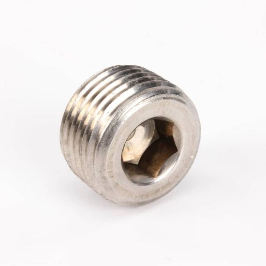 Picture of Henny Penny Plug Pipe 1/2 Hex Soc Ss Part# FP01-004
