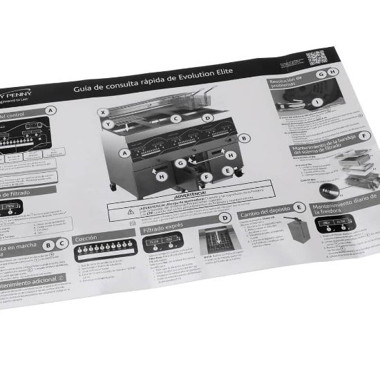 Picture of Henny Penny Eeg Wallchart Part# FM08-681