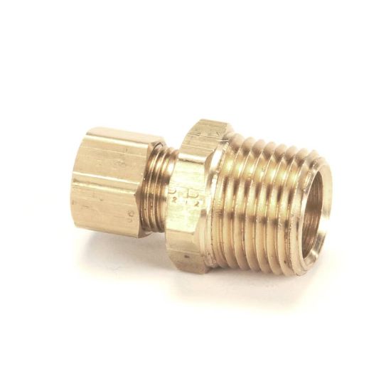 Picture of Henny Penny Connector-3/8tube To 1/2Npt Br Part# FP01-115