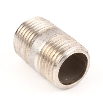 Picture of Henny Penny Nipple - 1/2 X 1 1/4 304 Ss Part# FP02-011