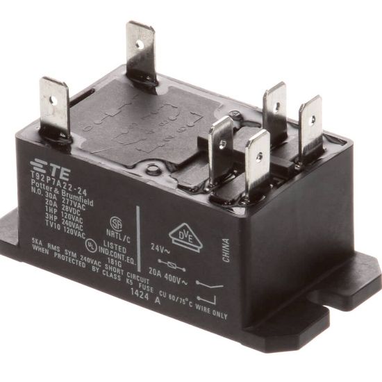 Picture of Henny Penny Relay Dpst 24Vac 30A Part# ME90-011
