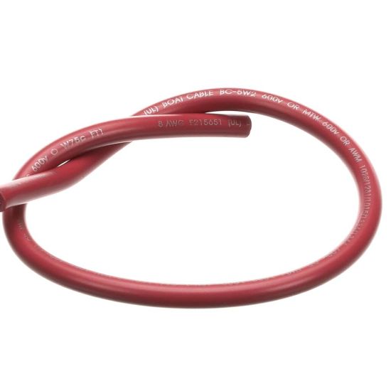 Picture of Henny Penny Wire-#8 Ga Red 105C Pvc (Per Ft) Part# MS01-465