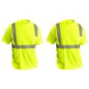 Picture of Occunomix Tshirt Ss Birdseye Silver Tape Pocket Cl2 Yel 2X Part# - Lux-Ssetp2B-Y2X