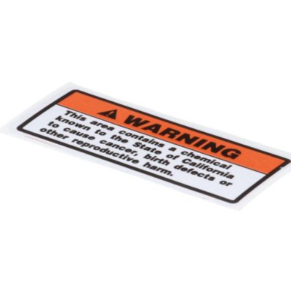 Picture of Hobart Label,california Warning Part# 00-438131-061-2