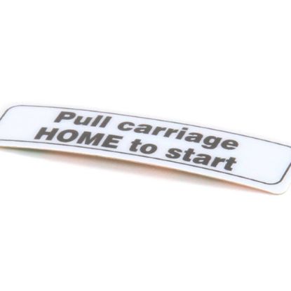 Picture of Hobart Label,home Start Part# 00-477733