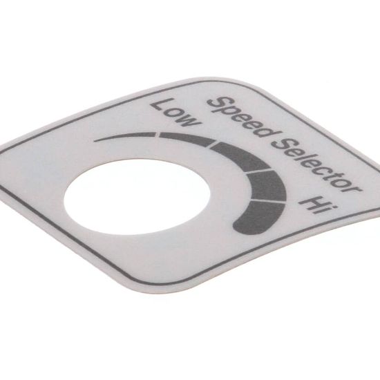 Picture of Hobart Label,speed Select (Domestic) Part# 00-478265