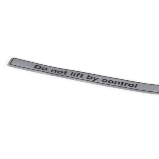 Picture of Hobart Label, Slicer Lifting Message Part# 00-916957-00050