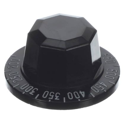 Picture of Hobart Knob, Gs Thermostatic Griddle, Black Part# 00-922511