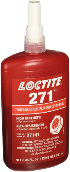 Picture of Loctite® 250-Ml Threadlocker 271High Strength Part# - 88441