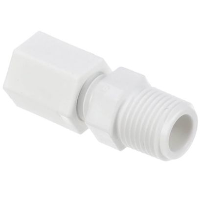 Picture of Hobart Fitting Plastic Tube 1/8Tb X 1/8Mpt Part# FP-092-76