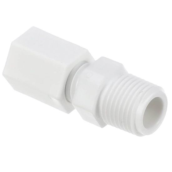 Picture of Hobart Fitting Plastic Tube 1/8Tb X 1/8Mpt Part# FP-092-76