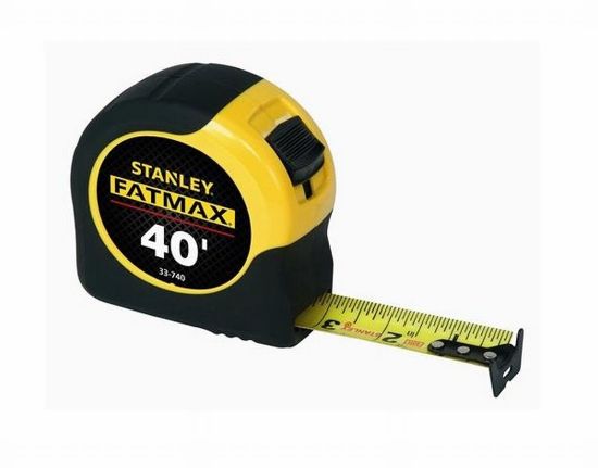 Picture of Stanley® Fatmax Tape W/Bladearmorcoating 1-1/4" X 40' Part# - 33-740L