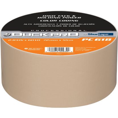 Picture of Duck Pro Shurtape Pc 618 Red-48Mm X 55M-24Rls/Cs-H/A Part# - 105481