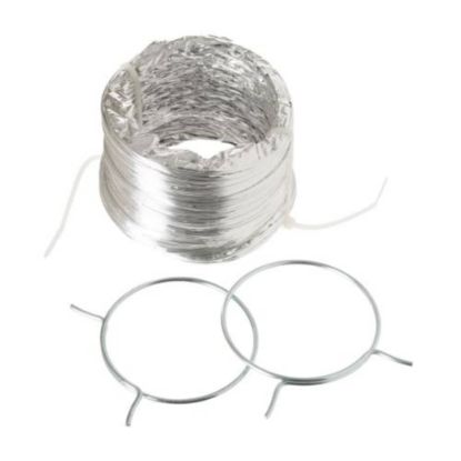 Picture of GE Flexible Dryer Duct With 2 Clamps Part# PM8X73