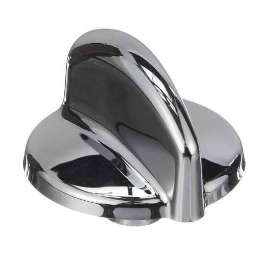 Picture of GE Knob Burner Tri-chrome Part# WB03X10316