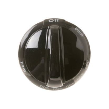 Picture of GE Range Thermostat Knob - Black Part# WB03X22822