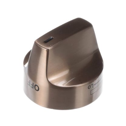 Picture of GE Brushed Bronze Range Control Knob Part# WB03X31778