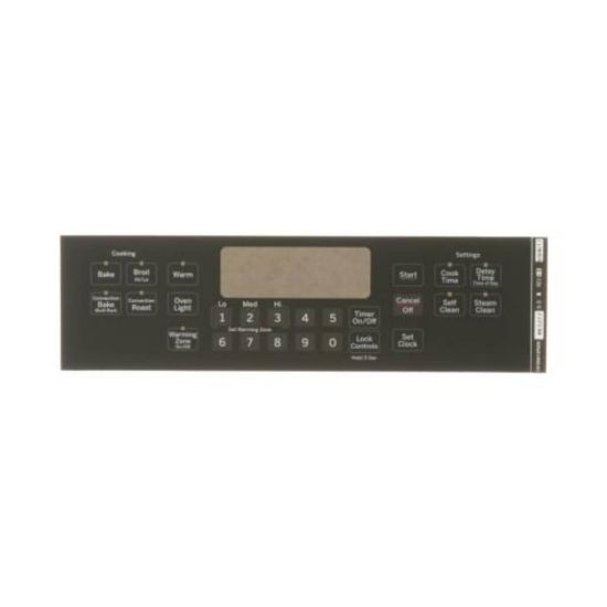 Picture of GE Faceplate Graphics Dg Part# WB07X21417